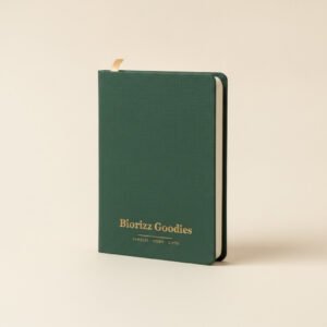 Linen-Bound Pocket Notebook